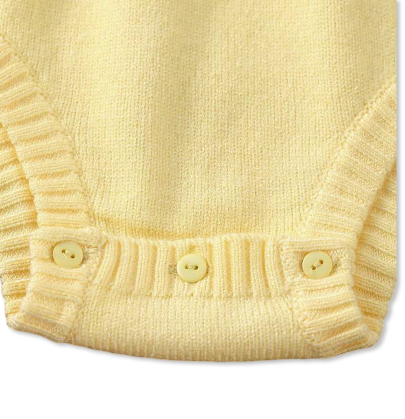 Lacey knitted romper - Ally Pop