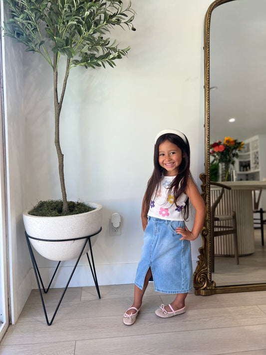 Girls long skirt - Ally Pop