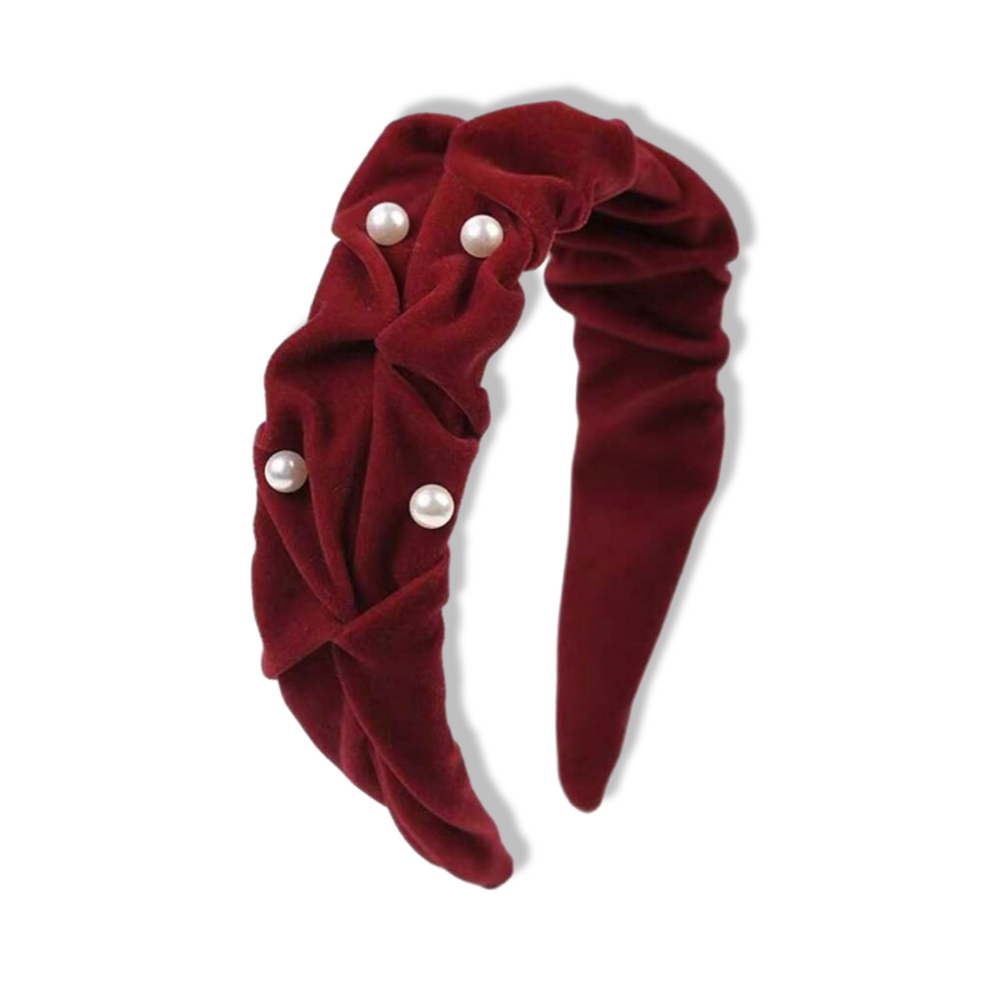 Christmas ruffle headband - Ally Pop