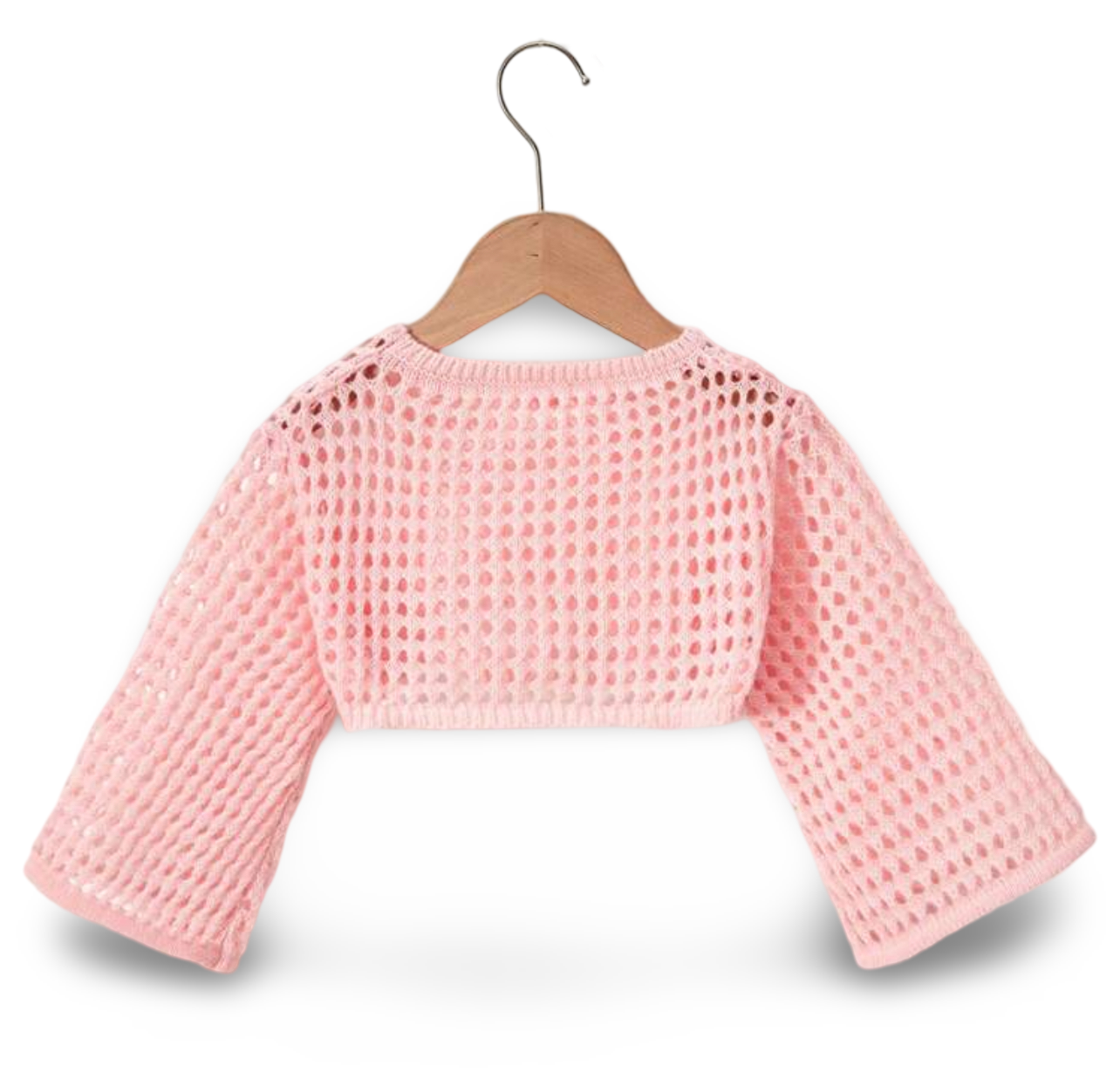 Knitted cropped top - Ally Pop