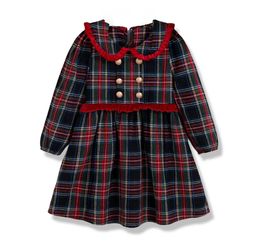 Mila’s plaid dress - Ally Pop