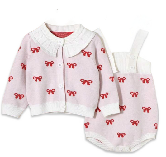 Ruby bow set - Ally Pop