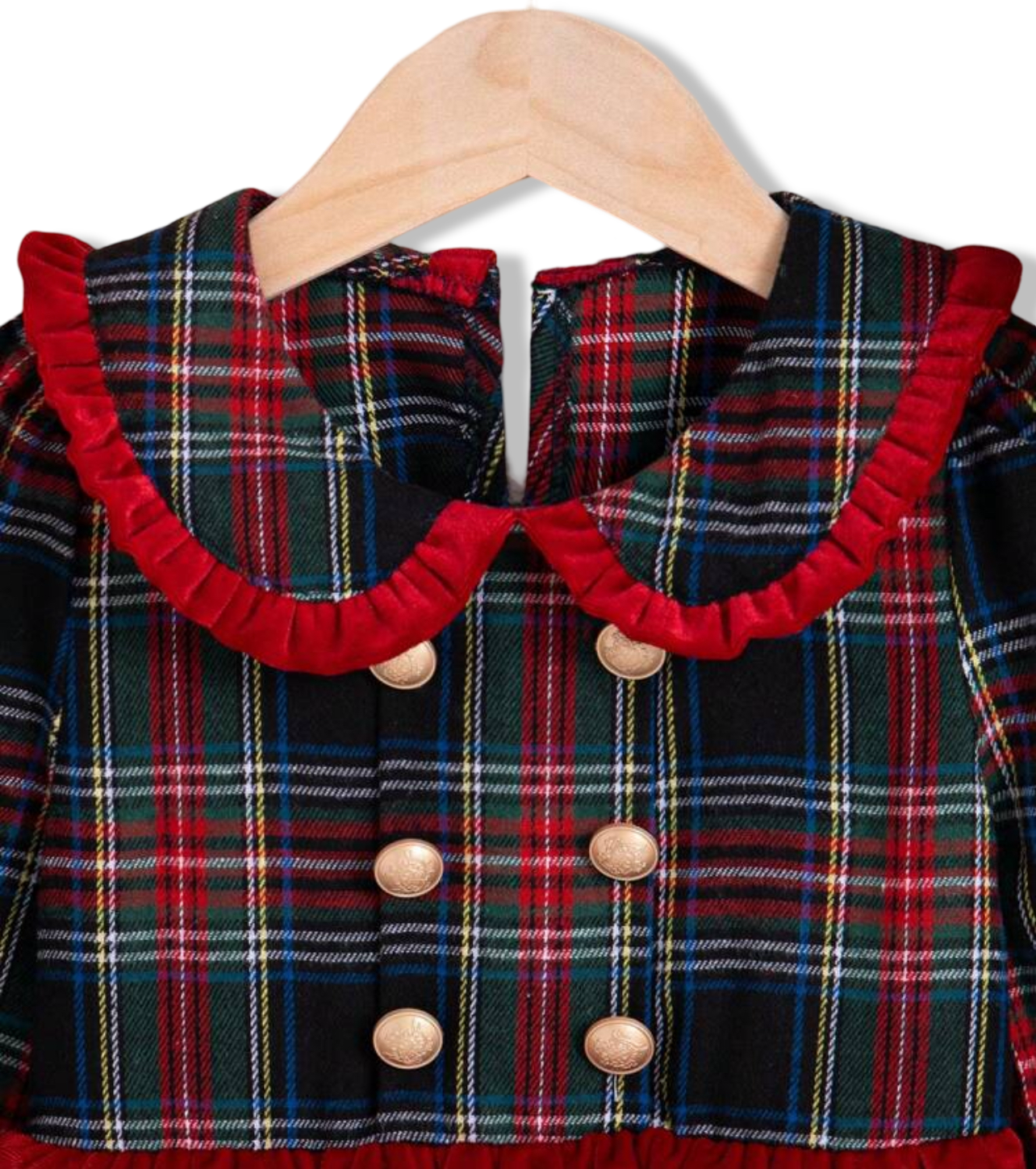 Mila’s plaid dress - Ally Pop