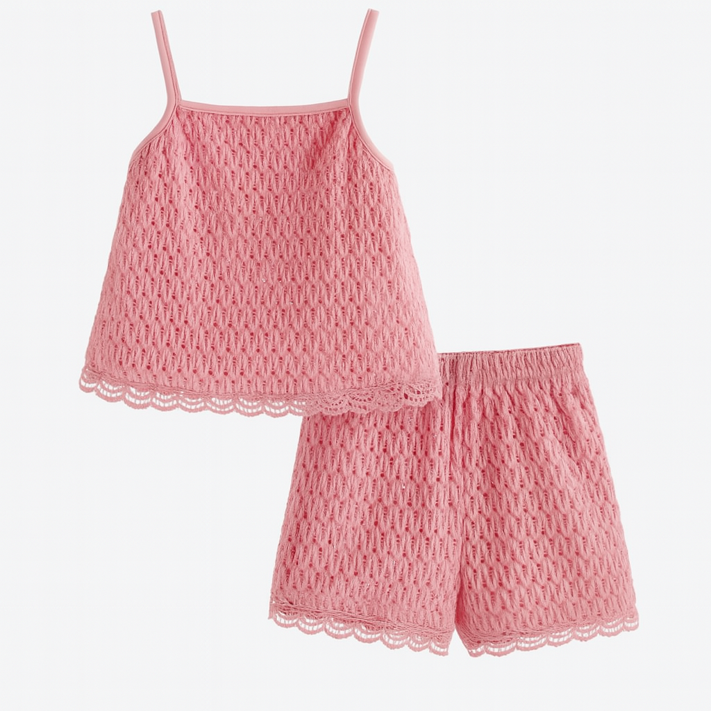 Pink knit set - Ally Pop