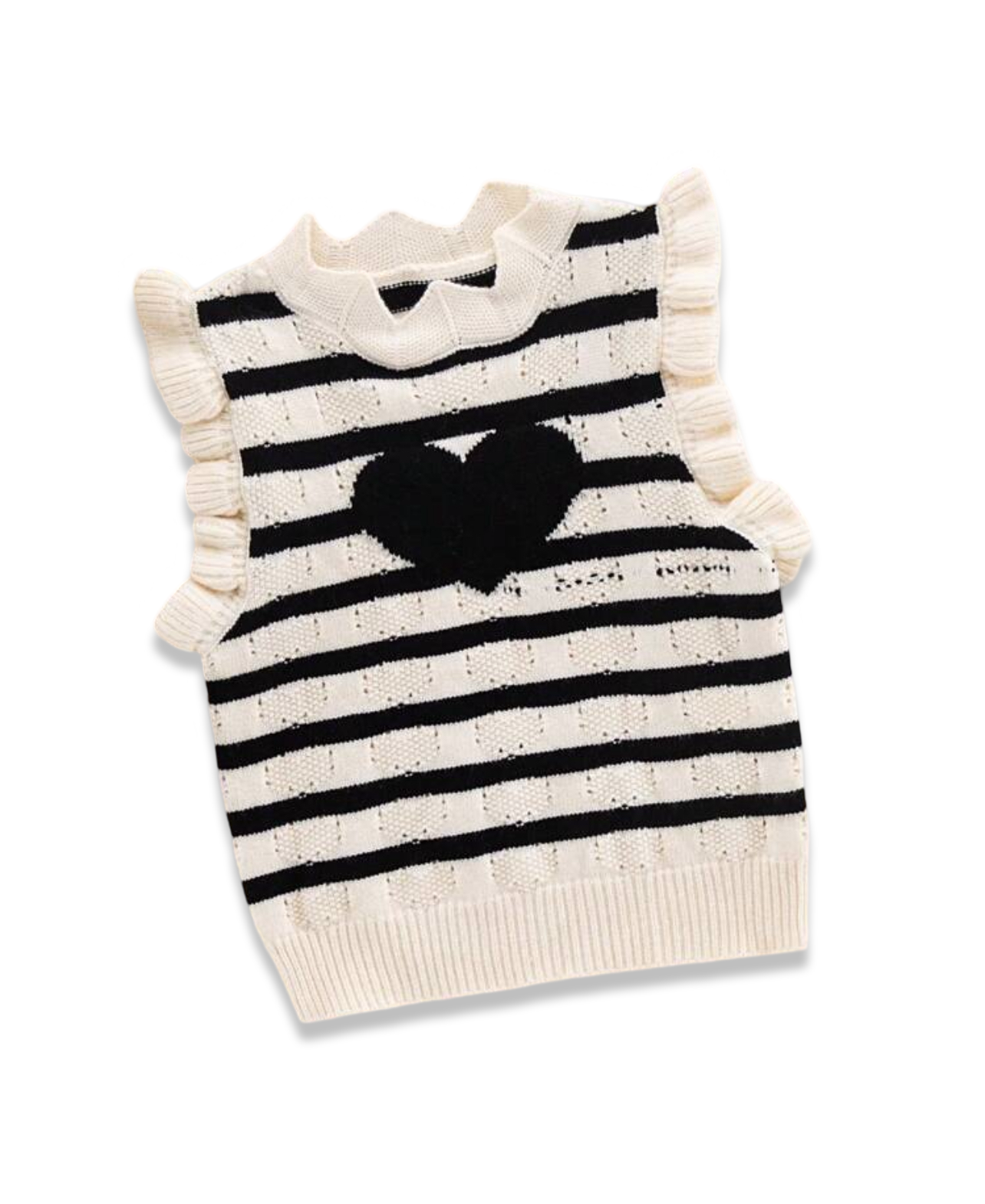 Sweetheart sweater top - Ally Pop