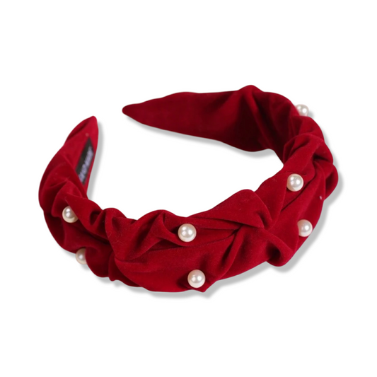 Christmas ruffle headband - Ally Pop