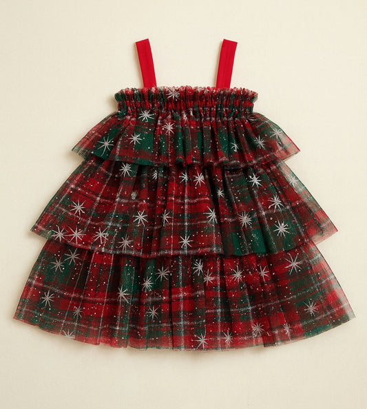 Merry plaid dress