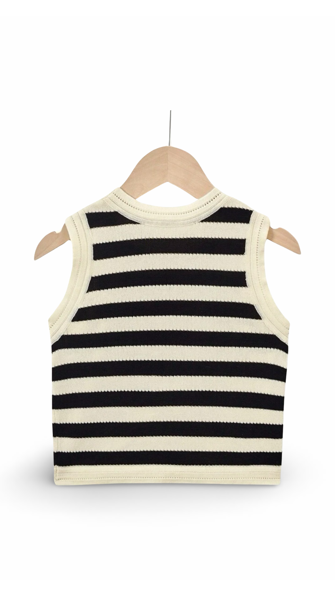 Striped knitted top - Ally Pop