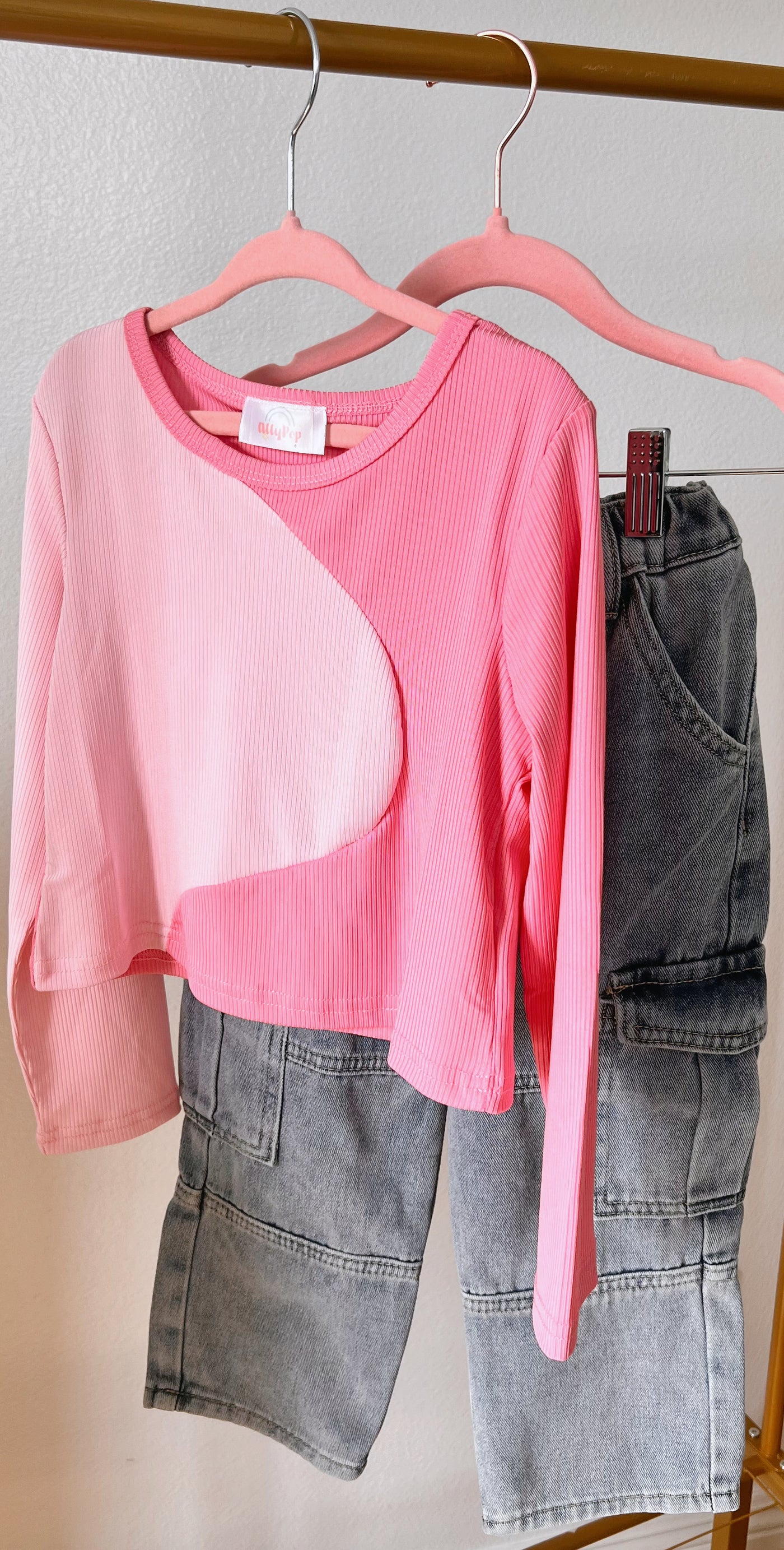 Two tone top - Ally Pop