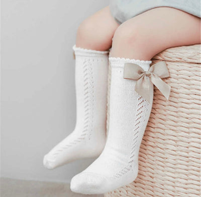 Baby knitted knee high socks - Ally Pop